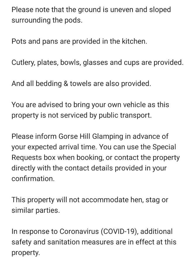 Gorse Hill Glamping *